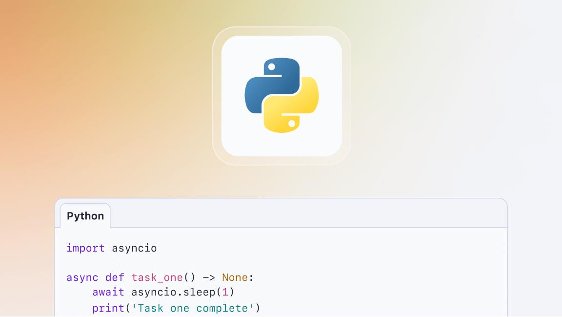 Python asyncio异步编程代码示例