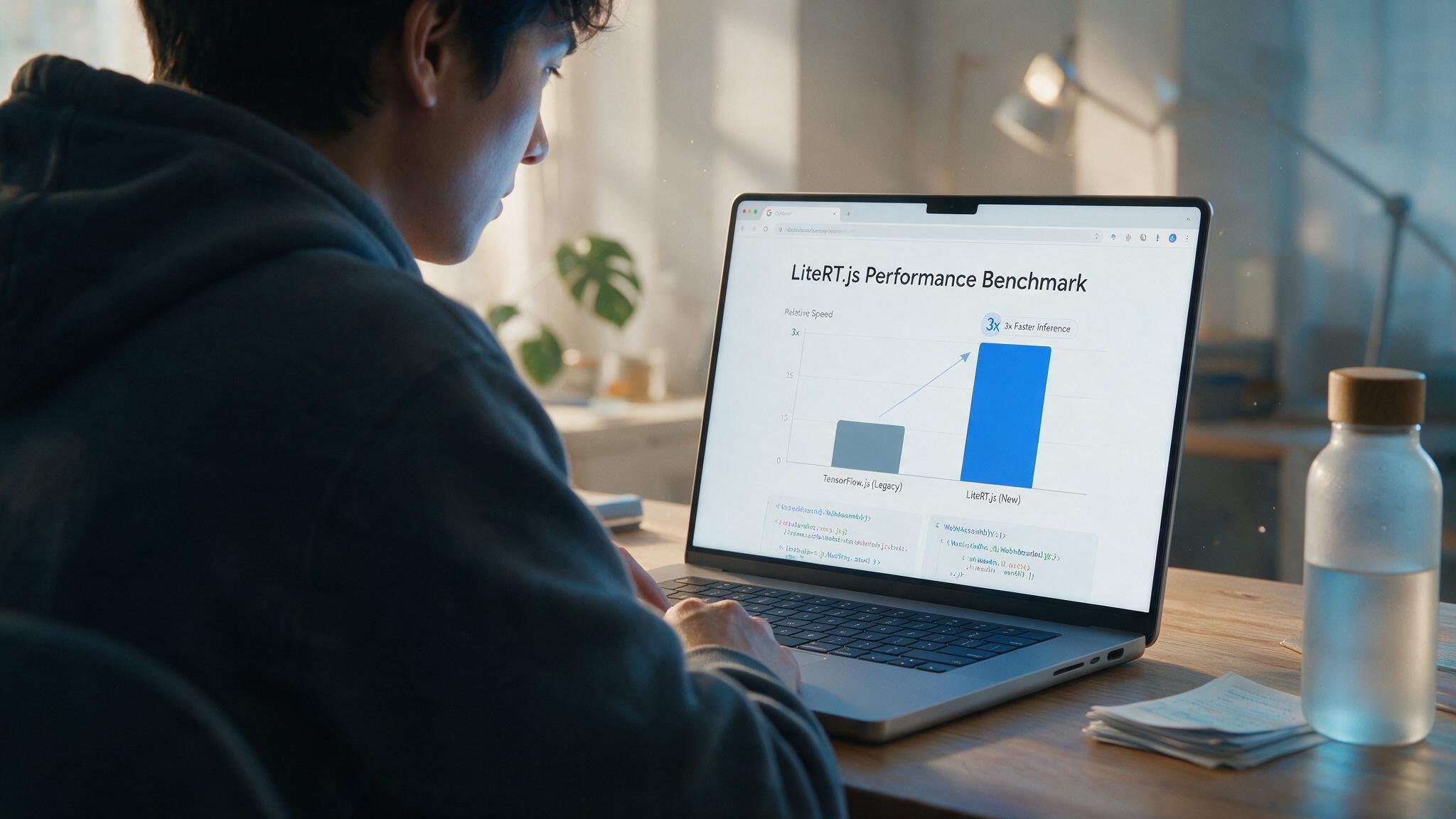 谷歌推出LiteRT.js库 Web AI推理最高提速3倍